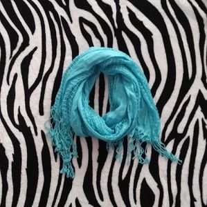 Light Blue Scarf